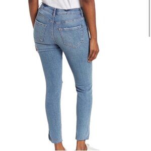 Kensie Jeans The Kelsey High Rise Skinny Vintage Luxe Size Medium Wash 4/27